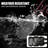 Decodificador LED Canbus LANSEKO H7, Elimina Errores, Soluciona el Problema de Parpadeo de Encendido y Apagado de las Bombillas de los Faros, con Supercondensador y Resistencia Integrados