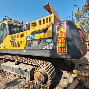 รถขุดไฮดรอลิก Volvo EC480 มือสอง ขนาด 48 ตัน จากสวีเดน สำหรับงานขุดเหมือง ประสิทธิภาพสูง ขาย - Product Image 1