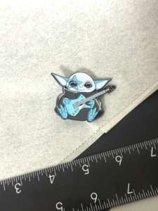 Insignia <span class=keywords><strong>de</strong></span> Metal <span class=keywords><strong>de</strong></span> aleación <span class=keywords><strong>de</strong></span> latón <span class=keywords><strong>de</strong></span> Venta caliente Impresión Digital Grabado Pin plateado Cubo <span class=keywords><strong>de</strong></span> <span class=keywords><strong>basura</strong></span> Broche Ropa Mochila Carta - Product Image 2