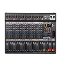 Console de mixage numérique audio série AE basée sur Linux, 16 canaux, faders motorisés, effets DSP, enregistreur MP3 intégré, son live