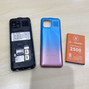 Nouveau téléphone portable W22 avec grande batterie, lampe torche, 3 cartes SIM, écran LCD 2,2 pouces, radio FM, prise en charge multilingue - Product Image 2