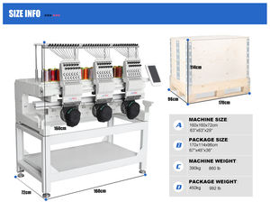 Machine à broder professionnelle informatisée à 3 têtes pour usage domestique – Offre spéciale - Product Image 5