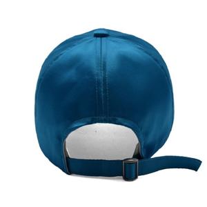 قبعات بيسبول من الساتان ذات 6 ألواح عتيقة عالية الجودة ، قبعة فارغة بسيطة البناء مع إغلاق معدني - Product Image 2