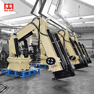 جهاز تحكم عن بعد 10 طن 20 طن شحن قارب دافيت رافعة بحرية تلسكوبية سعر - Product Image 5