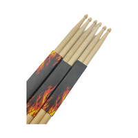 Kunden spezifische 5A Classic Maple Wood Drumsticks mit Holz spitze für Erwachsene Kinder Anfänger Saiten instrumente Teile & Zubehör