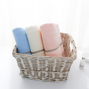 Jingjing Bath Towel 70x140 Cm 100 Cotton Solid Color Quick Dry Home Hotel Salon Beach Use - Product Image 2
