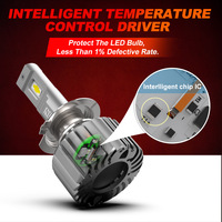 GESLLA ND 140W Ampoule LED pour voiture H7 20000LM H11 H1 H3 H15 9006 9005 Canbus Auto Focos H7 Lampe H4 Led Headlight 9007 A4 A3 Matiz