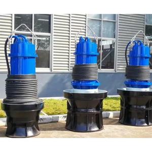 Pompe centrifuge submersible électrique anti-colmatage pour eaux usées, à flux axial mixte pour boues - Product Image 2
