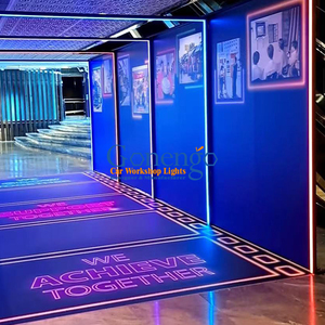 Nhà máy trực tiếp Giá điều khiển từ xa 12V màu có thể thay đổi RGB lục giác LED ánh sáng sân khấu làm việc ánh sáng - Product Image 2