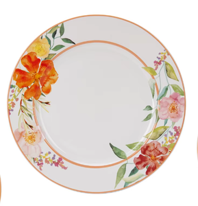 Venta al por mayor juegos de <span class=keywords><strong>vajilla</strong></span> de <span class=keywords><strong>melamina</strong></span>-Primavera floreciente otoño jardín Flora 18 piezas 20 piezas 24 piezas plato y plato - Product Image 4