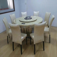 Mesa de Madera Sólida para Restaurante, Estilo Chino, con Vaporera Eléctrica, Directo de Fábrica, Mesa Cuadrada para Hotel, Tamaños Personalizados Disponibles