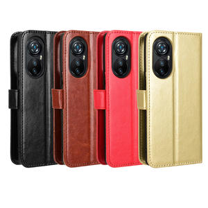 Étui portefeuille pour <span class=keywords><strong>Blackview</strong></span> A200 <span class=keywords><strong>Pro</strong></span>, étui de téléphone à rabat en cuir PU rétro avec dragonne et support pour cartes pour <span class=keywords><strong>Blackview</strong></span> A200 <span class=keywords><strong>Pro</strong></span> - Product Image 6