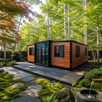 Maison conteneur pliable extensible sur mesure de 20 pieds à double aile, préfabriquée modulaire OEM pour projets de location agricole et de vacances