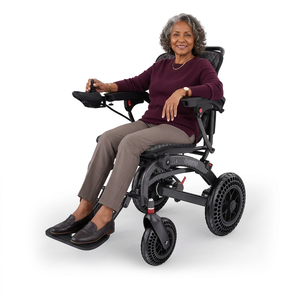 Nouveauté 2026 : Fauteuil roulant électrique intelligent et léger à longue autonomie avec cadre en alliage d'aluminium – Tendance pour les soins aux <span class=keywords><strong>personnes</strong></span> âgées - Product Image 6