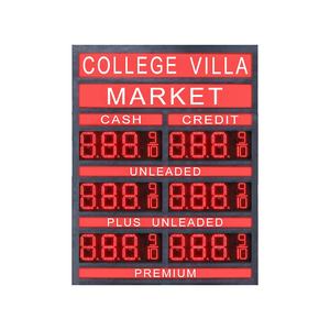 תחנת דלק דלק הוביל מחליף מחיר 7 קטע הוביל מציג אלקטרוניקה הוביל בדיקת מהירות לוח תוצאות בדיקה - Product Image 6