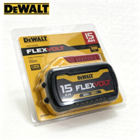 Batterie au lithium DEWALT DCB615 FLEXVOLT 15Ah 20V/60V MAX 300Wh, batterie haute capacité pour outils électriques, indicateur de charge LED