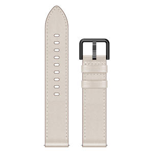 Bracelet en cuir véritable de qualité supérieure 20mm 22mm pour <span class=keywords><strong>Samsung</strong></span> Galaxy Watch 7 6 5 4 Garmin <span class=keywords><strong>fitbit</strong></span> Huawei Smart Watch Band - Product Image 5