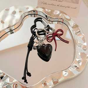 Cute Butterfly Heart Keychain Cartoon <b>Phone</b> <b>Lanyards</b> Plastic Key Chains Promotion Novelty Gifts for Women Sweet Bag Decor - Product Image 3