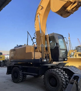 Excavadoras de ruedas usadas <span class=keywords><strong>Hyundai</strong></span> 210w-7 <span class=keywords><strong>4x4</strong></span> rueda 21 toneladas precio bajo buen estado <span class=keywords><strong>Hyundai</strong></span> 210W excavadora de ruedas usada en Dubai usada - Product Image 1