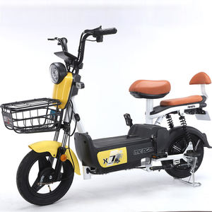 Bicicleta Eléctrica Urbana con Cuadro de Acero, Batería de Plomo-Ácido de 48V, Motor sin Escobillas de 3 Velocidades con Sensor en el Buje Delantero para Pantalla Digital, 350W 576Wh - Product Image 3