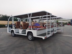 รถบัสไฟฟ้าสำหรับนักท่องเที่ยวแบบไม่มีประตู - Product Image 6