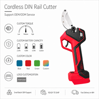 Cisaille à tuyaux électrique professionnelle 40 mm 4,0 Ah 20 V Max sans balais Li-ion rechargeable