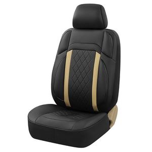 ชุดหุ้มเบาะหนัง PU หรูหรา 9 ชิ้น ยี่ห้อ Xiangta รุ่น Custom สำหรับรถยนต์ Honda Ford สีแดง กันน้ำได้ - Product Image 2