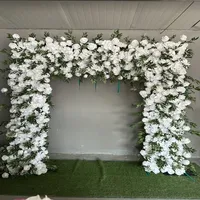 Groothandel zijden bloemen kunstbloemen boog voor bruiloft ceremonie evenement decoratie