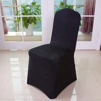 Housses de chaise pliantes noires de qualité supérieure en spandex à devant plat, 240 g/m², personnalisées, motif léopard vert et blanc, pour événements