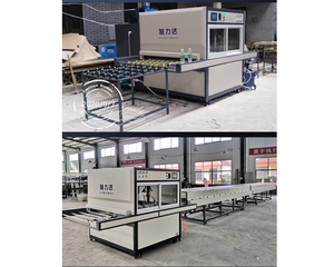 Mật độ trung bình fiberboard hoàn toàn tự động phun và UV chữa lò dây chuyền sản xuất - Product Image 6