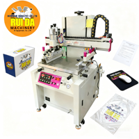 Máquina de Serigrafía Vertical Semiautomática de un Solo Color Ruida OEM/ODM para Impresión