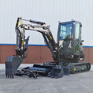 LIVRAISON GRATUITE Mini-excavatrice de 2 tonnes avec flèche pivotante, norme EPA Euro 5, excavatrice compacte sur chenilles pour l'agriculture et la construction - Product Image 5