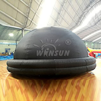 Winsun Tente de cinéma gonflable à dôme de projection pour planétarium éducatif planétaire en PVC
