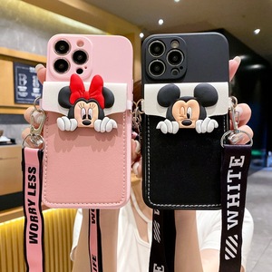 Dessin animé mignon <span class=keywords><strong>Mickey</strong></span> Minnie étui en silicone antichoc pour <span class=keywords><strong>iPhone</strong></span> 16 17 <span class=keywords><strong>Pro</strong></span> X XR XS <span class=keywords><strong>Max</strong></span> 14 15 Plus <span class=keywords><strong>coque</strong></span> arrière en TPU souple anti-poussière - Product Image 1