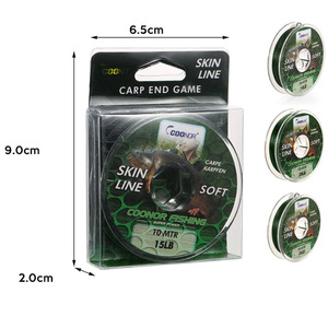 สายเอ็นตกปลา Ouli Fishing Coolno ขนาด 10 เมตร ชนิด PE Monofilament ป้องกันการขาดง่าย สำหรับตกปลาคาร์พแบบยุโรป รุ่น Ronny Rig - Product Image 2