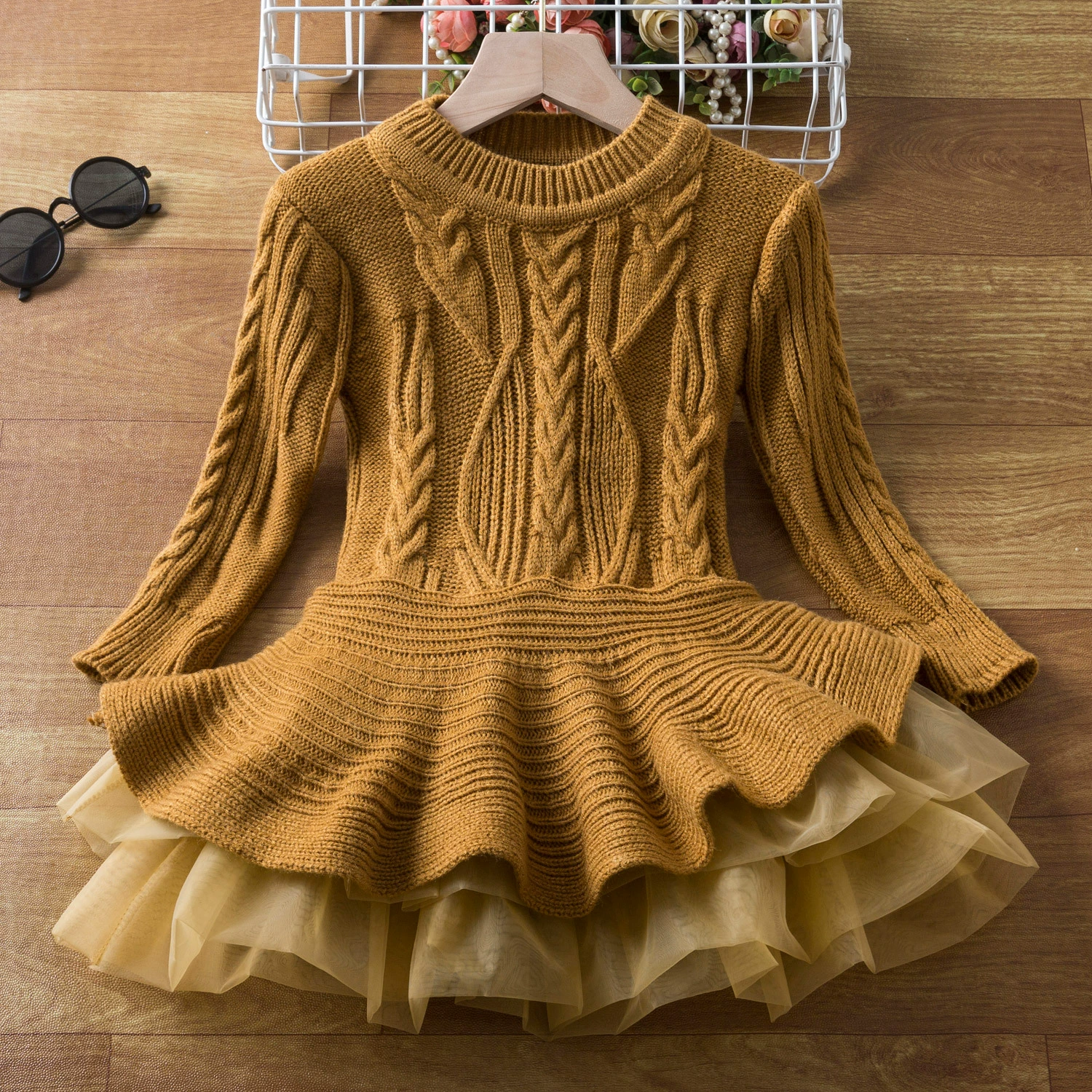 navy blue dress for baby girl Dress - Woman - Autumn / Winter - models & patterns main image 1