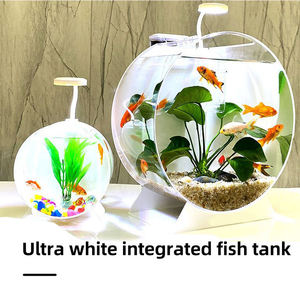 Pecera Redonda de Acrílico Creativa de Varios Tamaños para Uso en el Hogar, Oficina, Mesa de Comedor o Suelo - Product Image 3