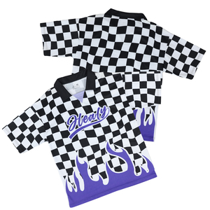 Op maat bedrukte sublimatie longsleeve T-shirts voor heren, vintage classic streetwear, dames voetbal T-shirts fabrikant - Product Image 6