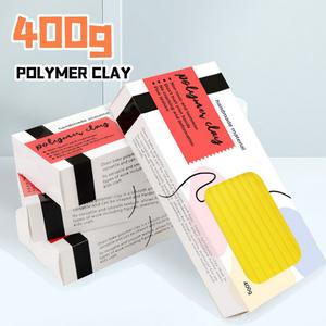 Penjualan Panas 400g Set Tanah Liat Polimer Buatan Tangan yang Dipanggang di Oven, Tidak Beracun, Mainan Edukatif - Product Image 2