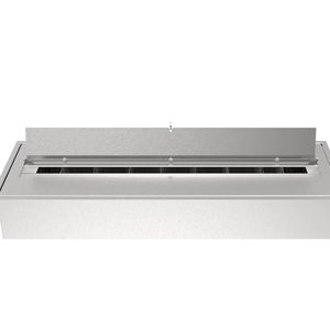 Cheminée sans fumée moderne pour la maison, en acier, au bioéthanol, pour usage intérieur, cheminées linéaires au bioéthanol - Product Image 1