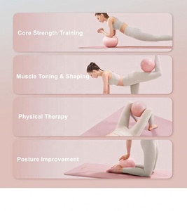 Jinlangte - Mini Pelota <span class=keywords><strong>de</strong></span> <span class=keywords><strong>Pilates</strong></span> al por Mayor, 20 cm, Color Beige Marrón, Pelota <span class=keywords><strong>de</strong></span> <span class=keywords><strong>Pilates</strong></span> con Logotipo Personalizado, Pelota <span class=keywords><strong>de</strong></span> <span class=keywords><strong>Pilates</strong></span> Pequeña Negra Marfil con Logotipo Personalizado - Product Image 6