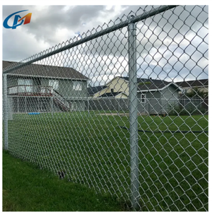 Wholesale High Security 2.5mm-3.0mm Hot DIP Galvanized Chain Link Fence 9 Gauge 50*50mm 6FT Diamond <strong>Wire</strong> <strong>Mesh</strong> Fence - Product Image 4