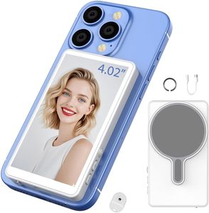 Nouveau moniteur d'écran sans fil magnétique 1800 mAh pour iPhone et Android, idéal pour la photographie, les vlogs et les selfies - Product Image 1