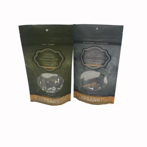 कस्टम मुद्रित थोक पुनर्विक्रय योग्य फ्लैट नीचे की ओर गुसेट अप कॉफी जिपर बैग वाल्व और टिन टाई के साथ - Product Image 2