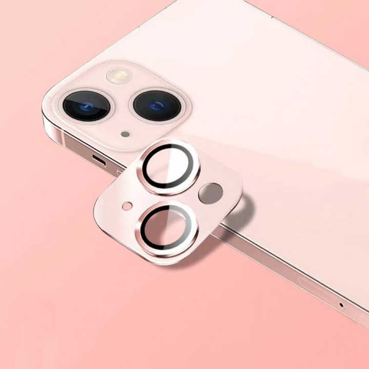 Lens Screen for IPHONE 14 Plus 12 11 Pro Max 12 Mini 3D Full Cover Alloy Metal Camera Lens Tempered Glass Protector Rings Film