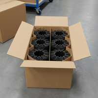 Brosse à rouleaux industrielle modulaire en caoutchouc imperméable personnalisée pour le lavage des fruits et légumes, le nettoyage des balayeuses routières et des convoyeurs