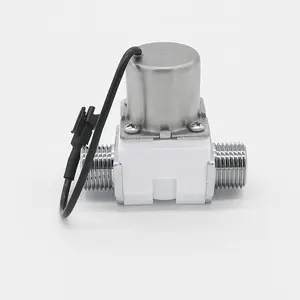 Elettrico Bi-stabile 6v dc valvola dell'acqua G1/2 pollici di impulso intelligente sensore di rubinetto valvola a solenoide per flusso del fluido