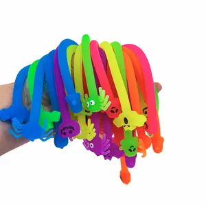 2023 nouveau Halloween cordon élastique collant peluches Pop soulagement du Stress jouets pour enfants
