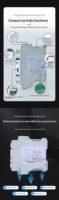 Convertidor Industrial USB a RS485 RS232 RS422, Adaptador de Puerto Serie Triple con Aislamiento Óptico para Telecomunicaciones