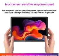 La Mejor Tablet PC Económica con Pantalla Táctil Octa Core Allwinner de 10.1 Pulgadas, Android 13, 4 GB de RAM, 64 GB, Nueva, para Uso Empresarial, GSM, Wi-Fi, Resistente al Agua